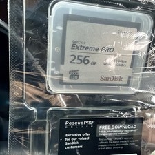 Sandisk SDCFSP-256G-A46D 256gb Extreme Pro Compact Flashflsh Rev D 525/450mb/s