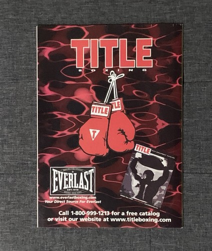 KO Boxing Magazine Danger Zone Roy Jones Jr - May 2003 - Picture 2 of 8