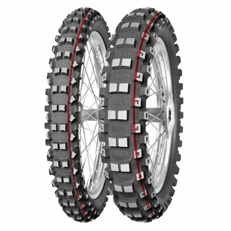 Pneu MITAS TERRA FORCE-MX MH 90/90-14 NHS à crampons renforcés pour pit bike de cross