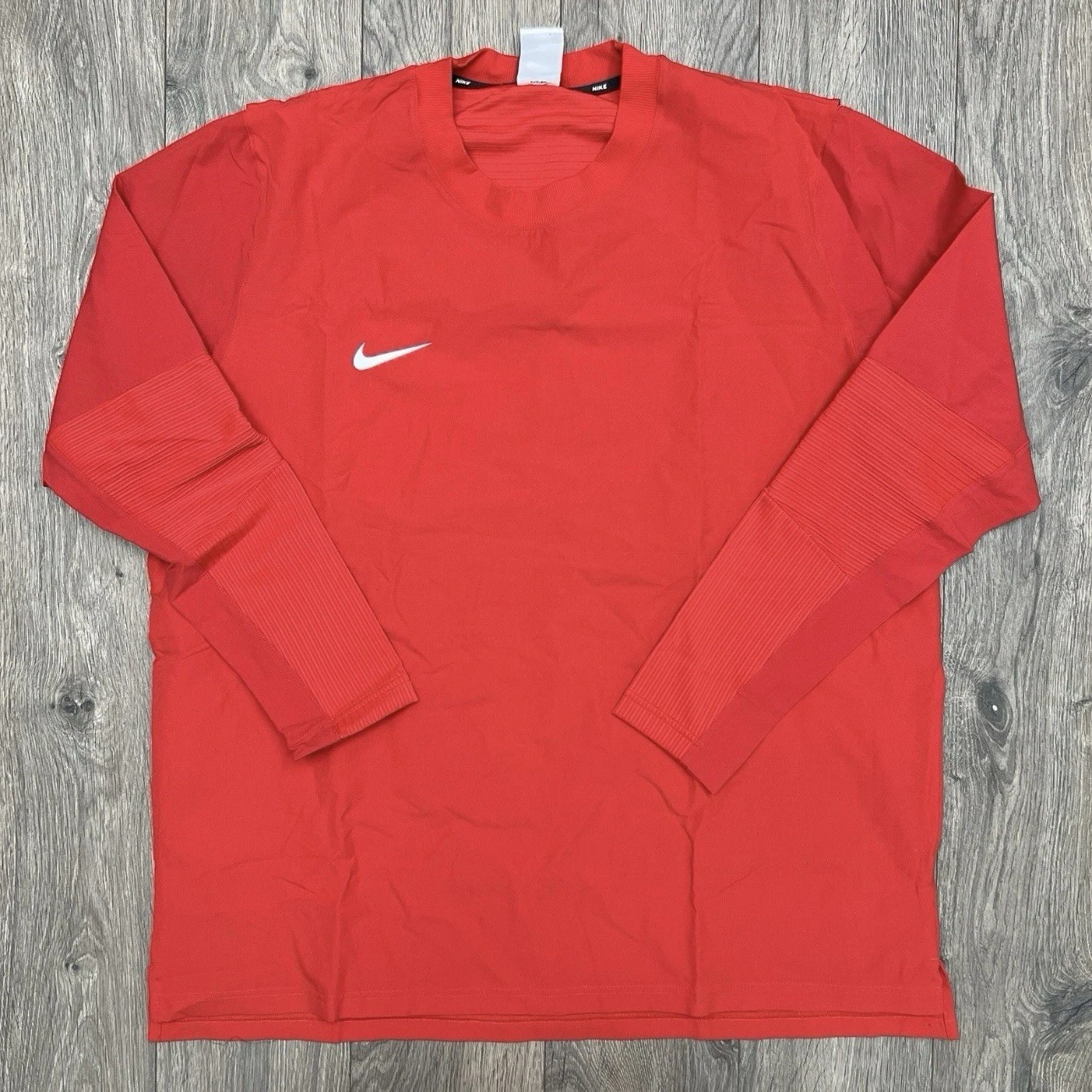 Nike Dri Fit Pullover Size Small Mens Red Lightweight Player Baseball $100
