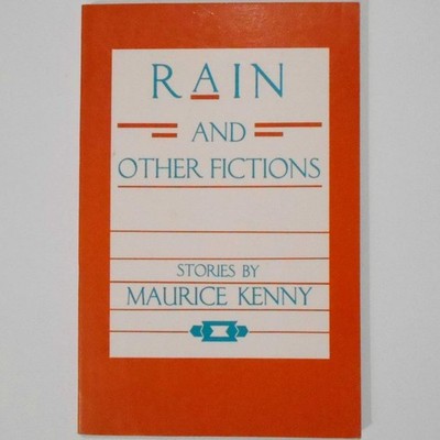 Maurice Kenny White Rain Other Fictions Paperback Book Pine Press Vintage 90s