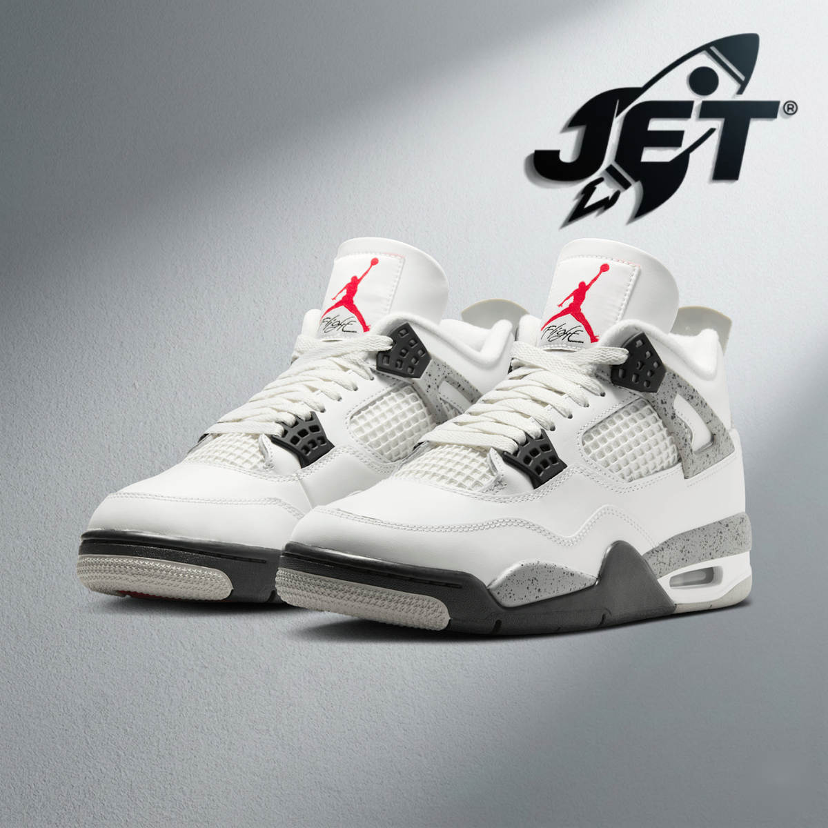 Size 12.5 - Air Jordan 4 Retro OG 2025 White Cement for sale