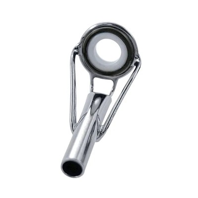 CERT - AMERICAN TACKLE WHITE CERAMIC ROD TOPS 1 PER ORDER