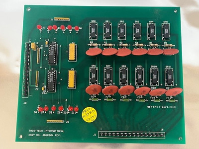 TRIO-TECH ASSY 4860804 (4860803) FOR  F489-2-6-8HDS  Pressurization Test System