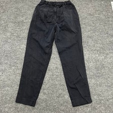 Banana Republic Pants Womens Size 12 Navy Blue Pleated Vintage Cotton USA Made