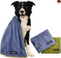 Hundehandtuch 2Er Set - 120X70Cm - Extrem SaugfäHig Und Weich - Waschbar Bei