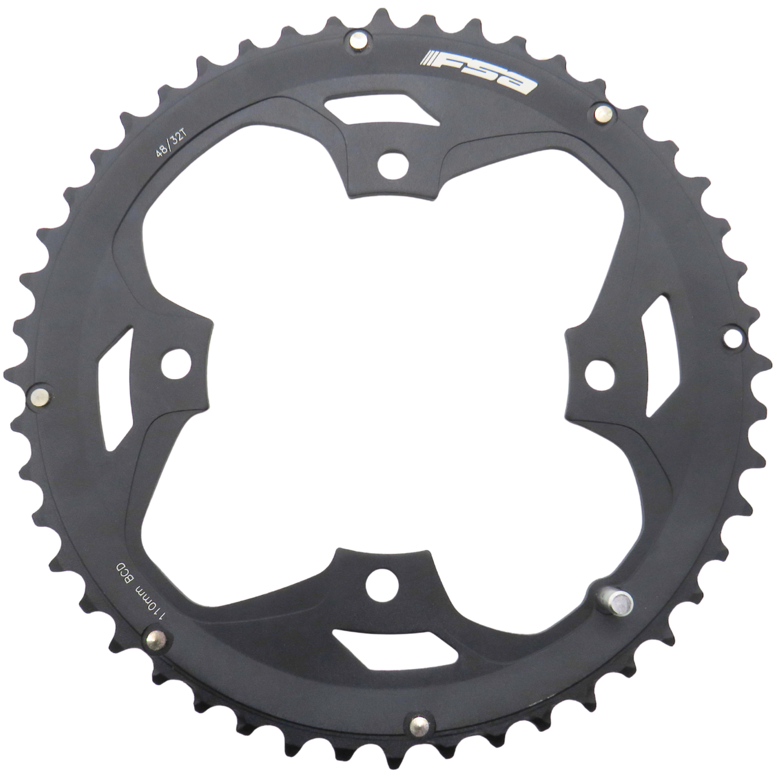 FSA Chainring Vero Pro 48 Tooth 11 Speed 110mm BCD 4 Arm Mounting Aluminium -H