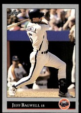 Jeff Bagwell 1992 Leaf #28 Houston Astros MLB READ FREE SHIPPING AutographDen