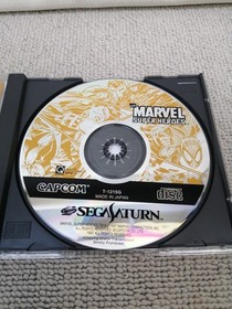 Capcom Marvel Super Heroes Sega Saturn Marvel Fighter, Used