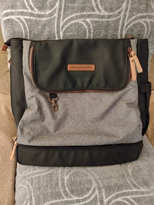 Petunia Pickle Bottom 2 In 1 Diaper Bag Tote Backpack  and Wipes Case