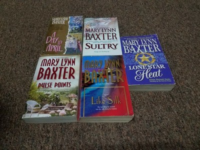 Lot Of  5 romance bks By Mary Lynn Baxter  LIKE SILK, PULSE POINTS, SULTRY ++