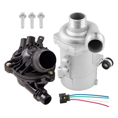 Electric Water Pump +Thermostat Kit For BMW 328i 528i 530xi 525xi