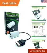 High-Quality Xbox to HDMI Converter - Supports 1080i and Multiple Resolutions