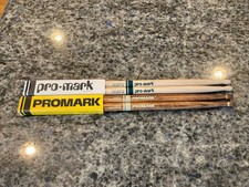 NEW 2 Pairs ProMark 5B Raw Hickory Forward - 5B Rebound Firegrain Drumsticks