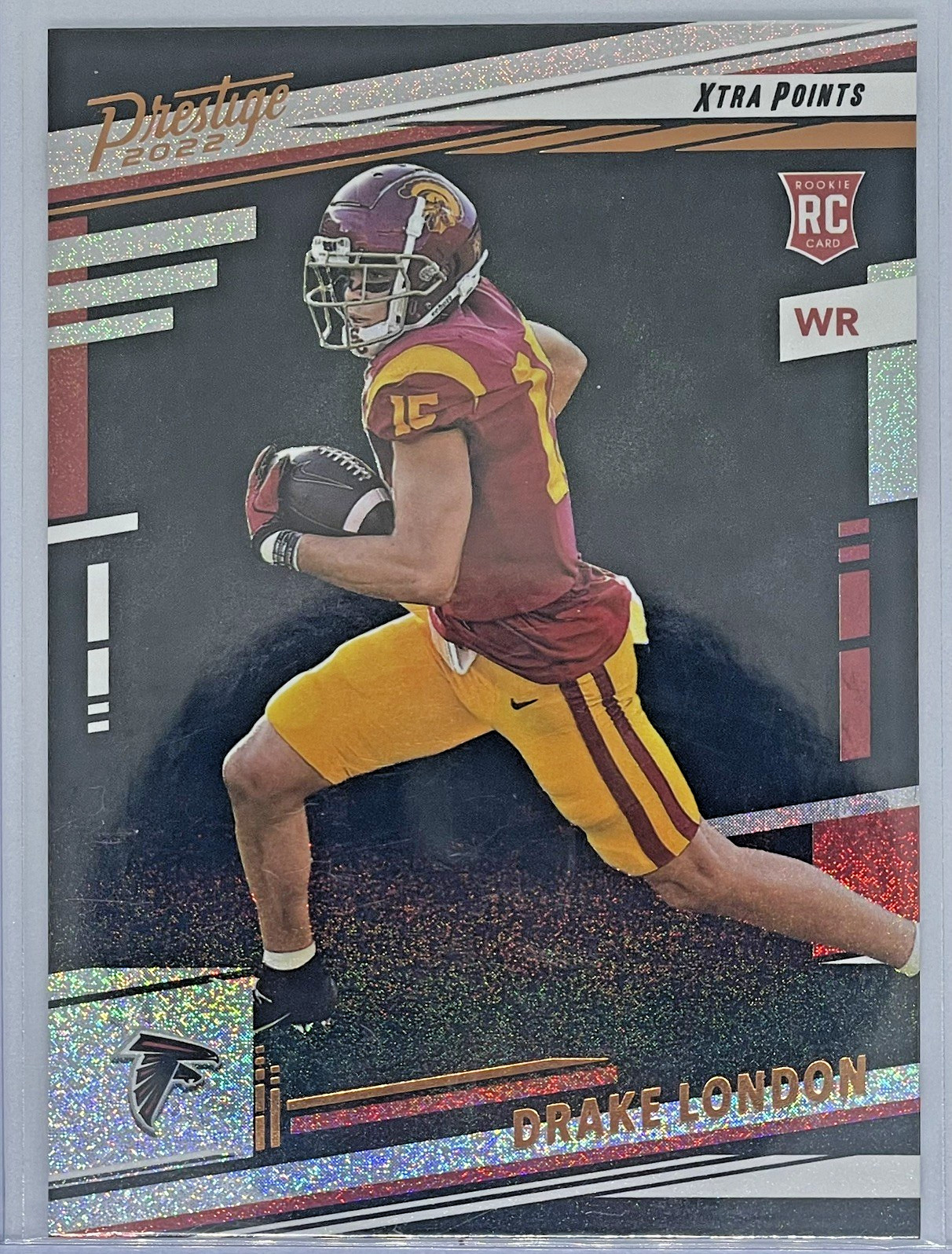 2022 Panini Prestige NFL Drake London RC Xtra Points Dots #309 Atlanta Falcons