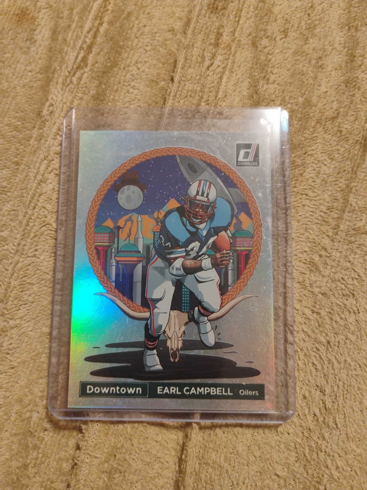 2022 Panini Donruss - Downtown! Earl Campbell #DT-EC
