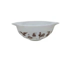 Vintage Pyrex 10" Cinderella Mixing Bowl Early American 2-1/2 Qt