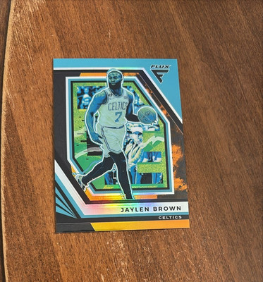 Jaylen Brown 2022-23 Flux Solar Eclipse Prizm #62 Cal Bears Boston Celtics /49