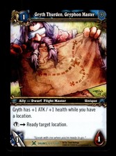 Gryth Thurden, Gryphon Master Drums 127/268 Uncommon World Of Warcraft WOW TCG C