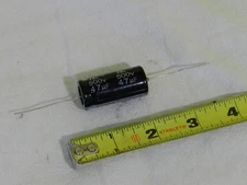 47uF 500VDC Illinois Capacitor Brand Axial Tube Amp Capacitor New Open Box Part