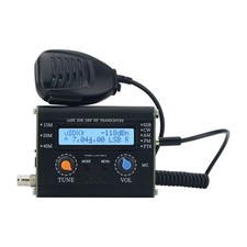 New 5W usDX SDR QRP Transceiver QCX-SSB to SSB 3-Band All Mode HF Transceiver