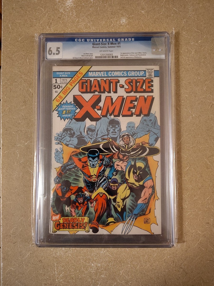 GIANT SIZE X-MEN #1 1st APPEARANCE NEW X-MEN TEAM 1975 CGC 6.5 KEY