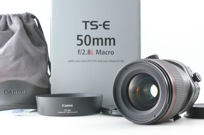 [Top Mint in Box] Canon TS-E 50mm Macro Lens Tilt Shift