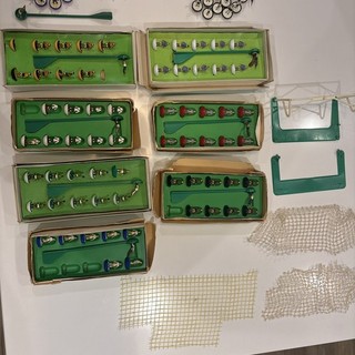 Vintage Subbuteo Joblot Some Teams Complete And Accessories