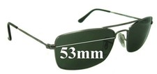 SFx Replacement Sunglass Lenses fits Ray-Ban RB3309 - 53mm Wide