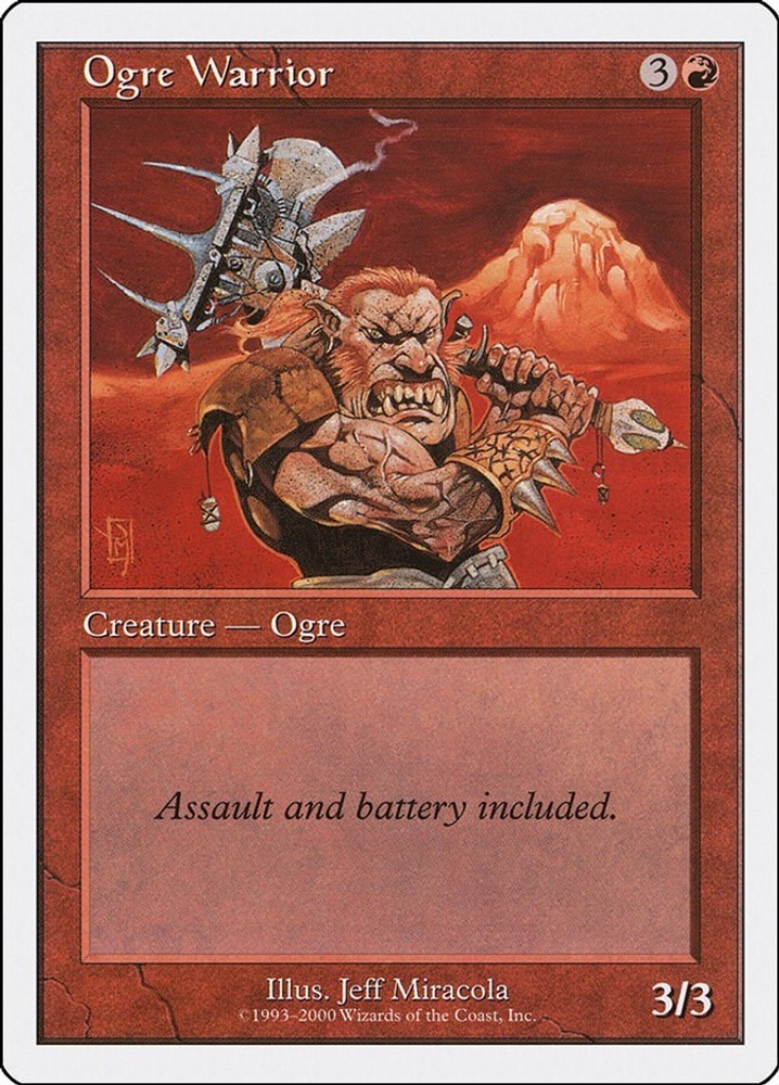 MP - Ogre Warrior S00 - 33 Starter 2000