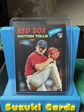🔥2026 Topps Heritage PAYTON TOLLE Black Border Rookie RC SP #386 Red Sox