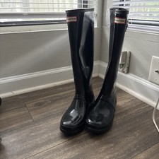 Hunter Original Tall Back Adjustable Rain Boo...