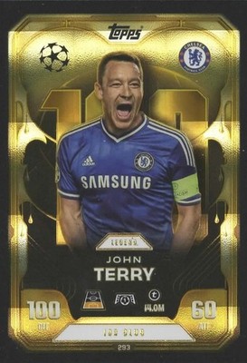 Match Attax Champions League 2025-26 Extra 293 100 Club Legend John Terry