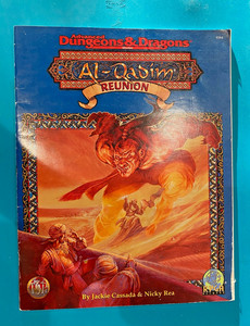  Al-Qadim Reunion TSR 1998 AD&D Excellent rare RPGA Network Dungeons and Dragons