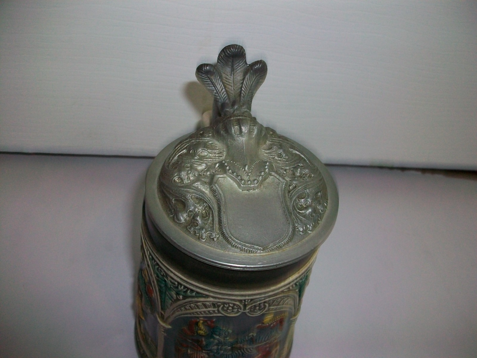 1983 GERZ West Germany Beer Stein Jousting Knights Ltd Edition Knight's Tankard