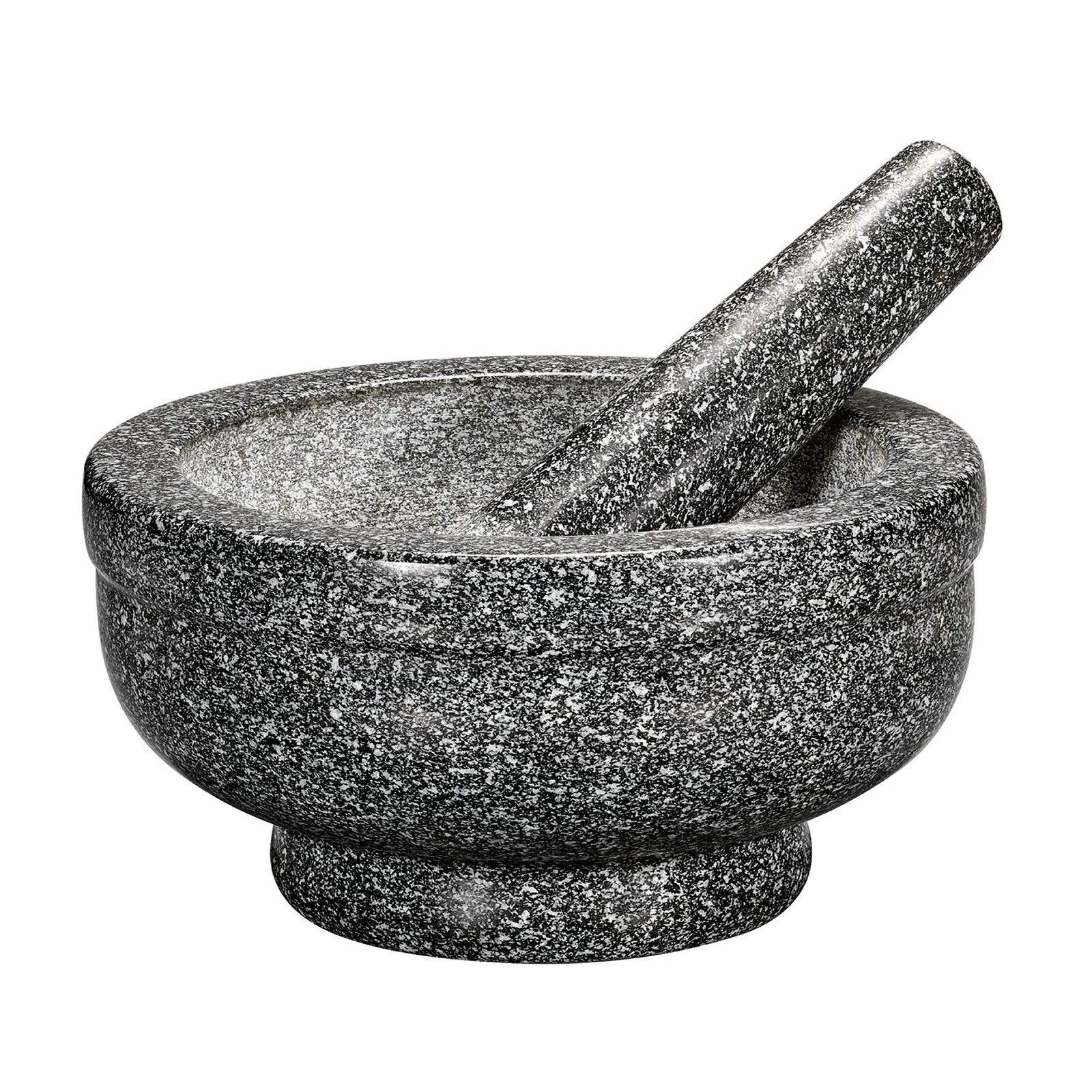 Cilio Granite Giant Mortar And Pestle - 5 x 6.75, 5" x 6.75" - Kitchen Mortar...