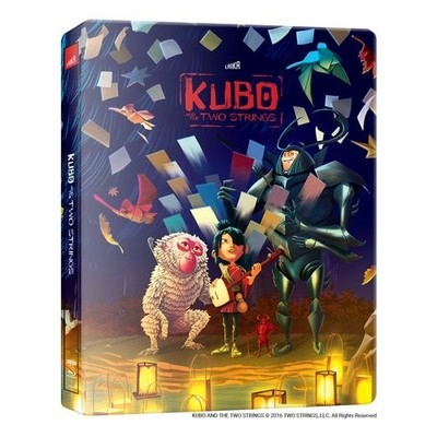 Plaion Kubo And The Magic Sword Steelbook 4K Ultra HD Blu-Ray DVD