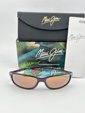MAUI JIM Polarized Sunglasses MJ107 26 Whitecap Chestnut Brown HCL Bronze NIB
