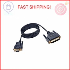 Tripp Lite Null Modem Serial RS232 Cable DB9 to DB25 F/M 6-ft. P456-006 