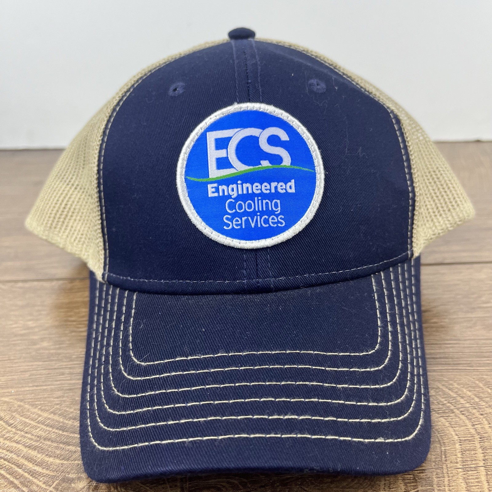 Engineered Cooling Services Hat Snapback Hat Blue… - image 4
