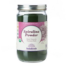 Poudre De Spiruline Bio 14 Oz Par Imlakesh Organics