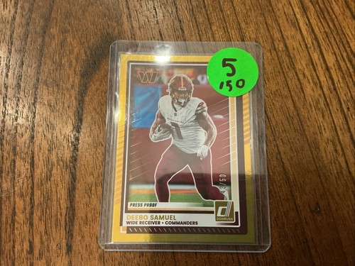 Deebo Samuel #36 2025 Panini Donruss card