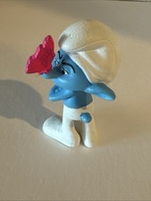 McDonald  s Happy Meal Smurfs Grouchy Smurf with Butterfly