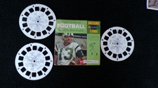 1970 Instructional Football Don Maynard View Master Packet B951 3 Reel Set