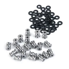MORLORDY 20Pcs RC Rod Ends Ball Studs Joints Set for 1/24 RC Crawler Car SCX2...