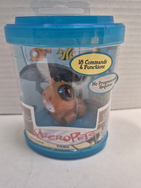 NEW SEALED 2002 TOMY Micropets COCO the Calico Cat - Interactive Toy