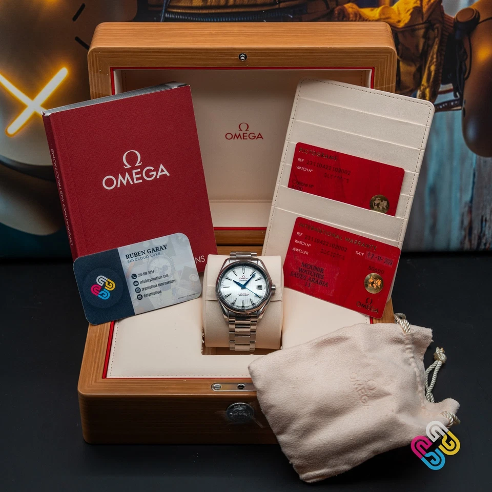 2023 Omega Seamaster Aqua Terra 41.5 mm “Captain’s Watch” 231.10.42.21.02.002 - Image 4 of 4