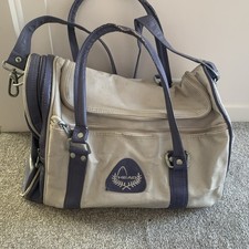 1990s HEAD Gym Bag Purple & White – Retro Sports Tote – Vintage Authentic