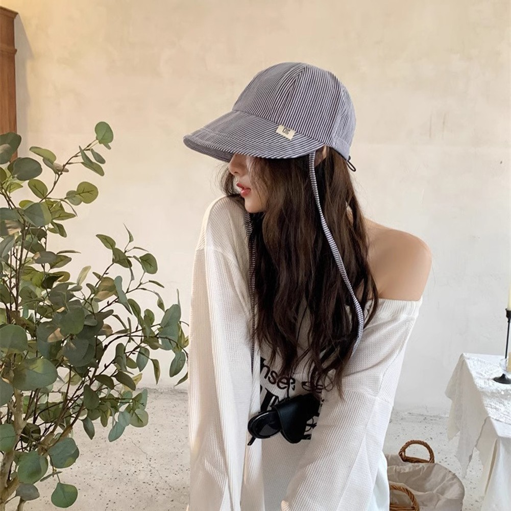 APL Cappello da pescatore alla moda a righe per concerti e attività ricreative