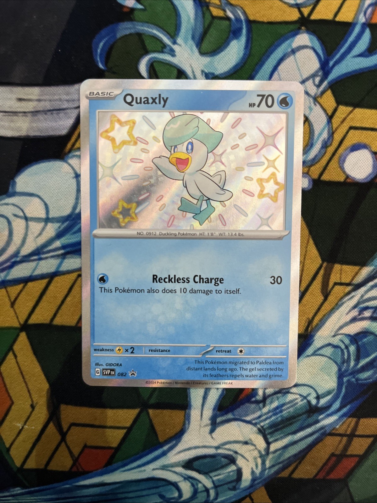 Quaxly 082 SV Scarlet & Violet Promo Holo Card Near Mint Condition